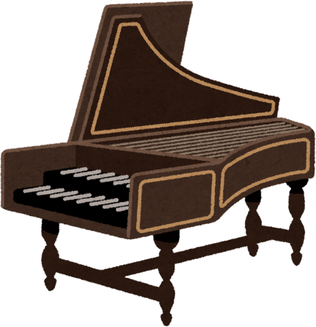 Illustration of a Harpsichord