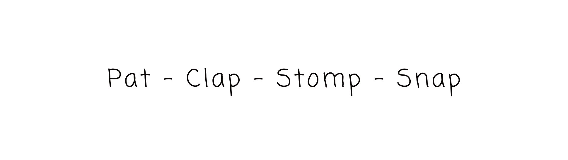 Pat Clap Stomp Snap